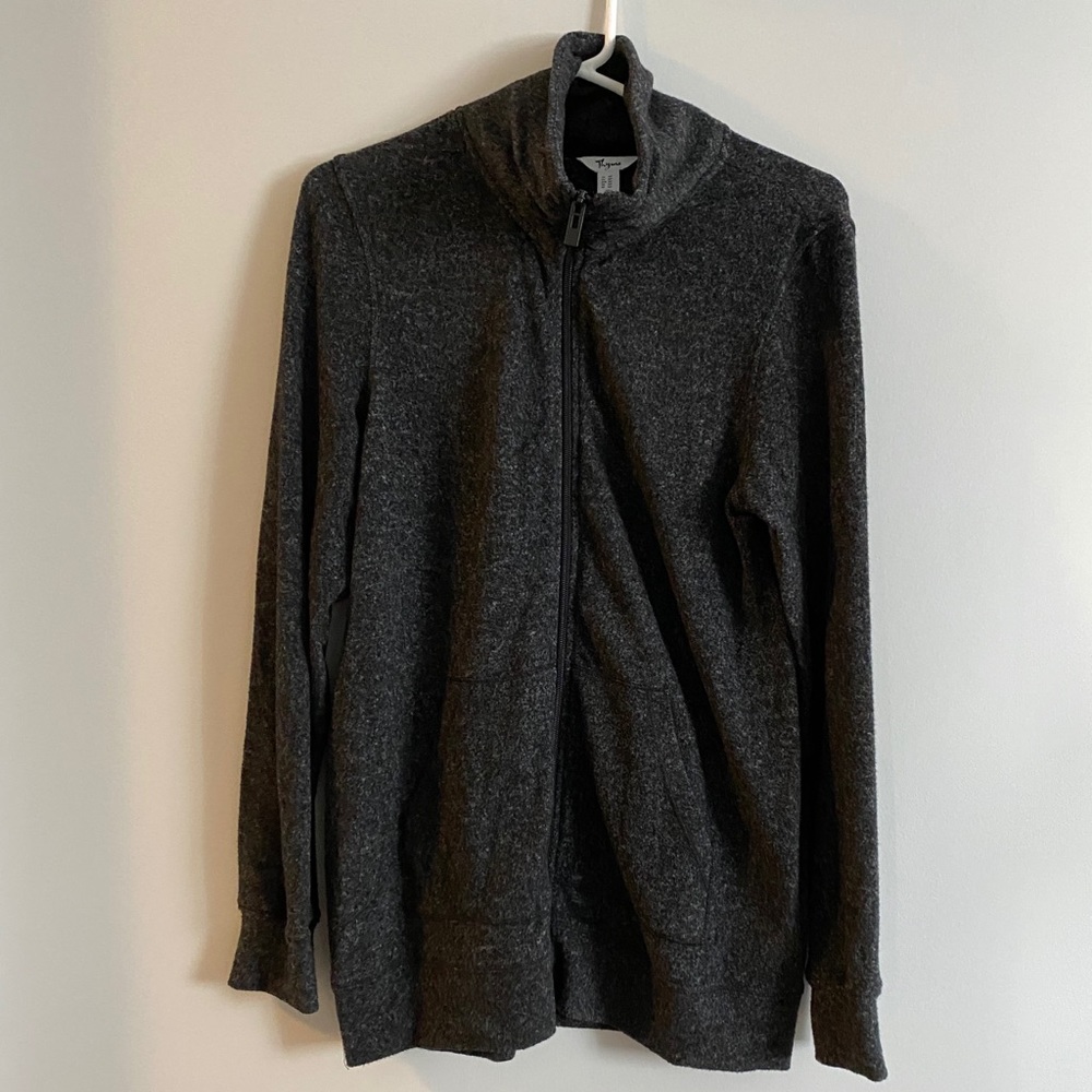 Thyme Maternity Zip Sweater